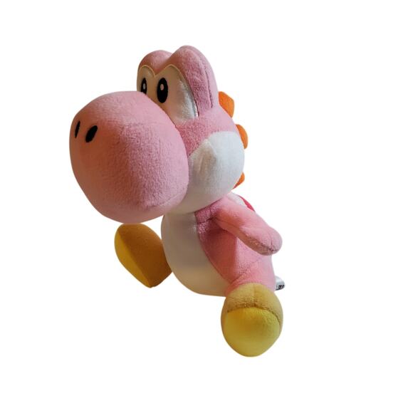 Super Mario - Pink Yoshi Plush - 8" - Picture 2 of 4